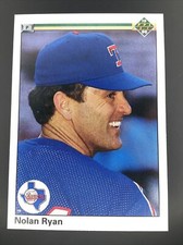 1990 Upper Deck #544 Nolan Ryan Texas Rangers