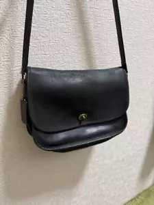 COACH 9790 Purse Black Vintage Classic Leather City Bag Shoulder Handbag Good - Picture 1 of 6