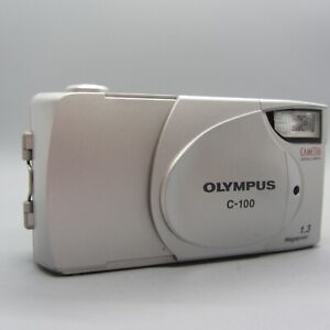 Olympus Digital Camera Camedia C-100 1.3MP Silver Tested