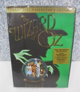 DVD The Wizard of Oz Three Disc Collectors Edition NEW SEALED - Picture 1 of 2