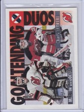 Martin Brodeur Chris Terreri 1994 O-Pee-Chee Premier Hockey Card 83 Grade MT