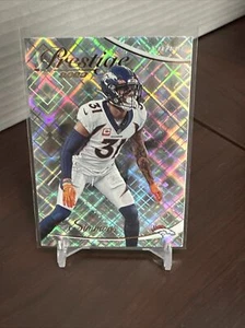 2023 Prestige Justin Simmons Xtra Points #94 Diamond Parallel- Broncos - Picture 1 of 2