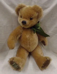 Merry Thought Ironbridge Shrops Made for Harrods Vintage Bear England Jointed - Picture 1 of 6