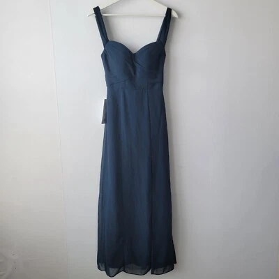 Vestido Azazie Joretta Sin Mangas Abertura Lateral Cremallera Trasera Talla Personalizada Foto 1 de 4