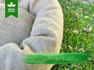 Fully Natural Dog Bed With Removable Covers Non-toxic Dog Bed With Cotton Filler - Picture 1 of 10