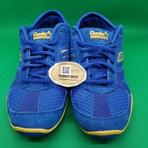 Tony Little Designs Cheeks Royal Blue Barefoot Sneakers Women's Size 6.5 EUC - Picture 1 of 10