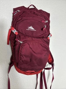 High Sierra 2L Hydration Pack Cragin Cycling Hiking Backpack Red Flaws Hole - Picture 1 of 20