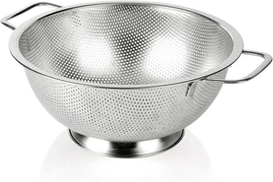 Stainless Steel Colander, 3-Quart, Footed Design, Rust-Free, Easy Drainage - Picture 1 of 11