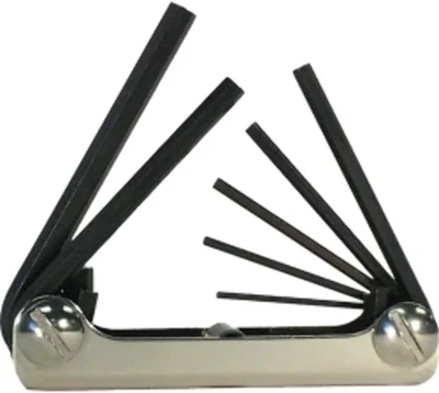 Eklind Rek21172 Metric Fold up Set 7 Hexagon Keys, Metric (2.0-8Mm) - Image 1 of 4