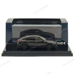 1/64 Hobby Japan CIVIC RS Crystal Black Pearl HJ642046ABK Diecast Model Car - Picture 1 of 7