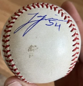 Lucas Giolito Boston Red Sox Signed Autographed Baseball MLB - Picture 1 of 6