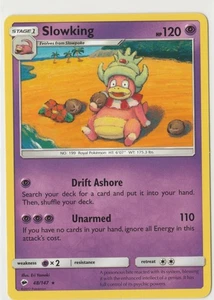 Pokémon Slowking Burning Shadows 48/147 Raro EN 2017 - Imagen 1 de 2