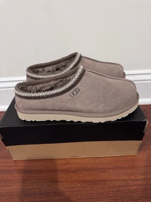 Chinelo Tasman Masculino UGG (Caribou, 5950-CRBO) Tamanho 10 Autêntico Novo Na Caixa - Imagem 1 de 4