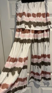 Women's Size L Palazzo Pants with Over Skirt - A0127 - Picture 1 of 10
