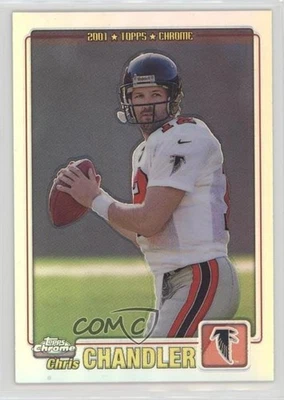 2001 Topps Chrome Refractor /999 Chris Chandler #20 - Image 1 of 2