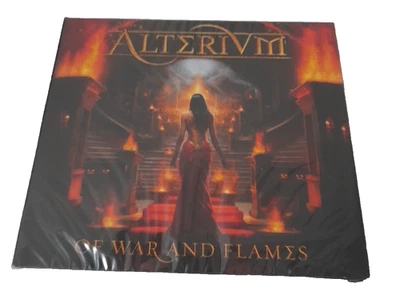 ALTERIUM - OF WAR AND FLAMES (DIGIPAK)   CD NEU & OVP - Bild 1 von 2
