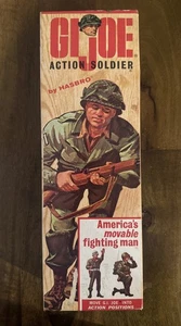 SELTENE VINTAGE 1964 HASBRO GI JOE ACTIONFIGUR ORIGINAL LEERKARTON NUR 7500 - Bild 1 von 14