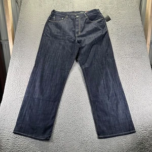 Vintage Ecko Unltd Jeans Herren 40x34 Blau Dark Wash Baumwolle Baggy Fit Denim Y2K - Bild 1 von 10