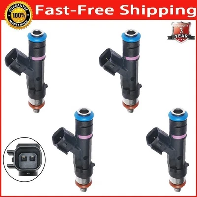 Juego de 4 inyectores de combustible aptos para Mazda 3 2,5 L L4 2010 2011 2012 2013 EE. UU. L50113250 Foto 1 de 4