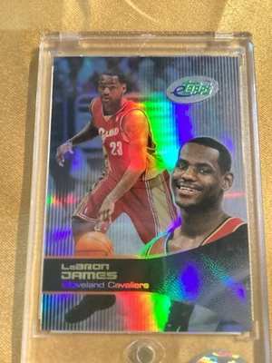 2003 LeBron James Rookie/ E Topps/ Mint - Image 1 of 2