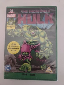 The Incredible Hulk Season 1 Volume 1 Episodes 1-6 DVD New Sealed Marvel UK - Picture 1 of 2