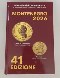 NL* Catalogo MONTENEGRO 2026 41^ Edizione Manuale di Monete da Collezione Nuovo - Foto 1 di 5