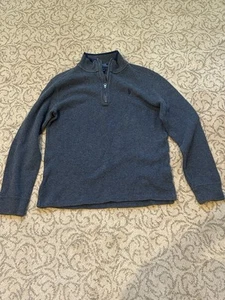Polo Ralph Lauren Sudadera Chaqueta Talla Juvenil Grande 14-16 Gris Polo Cremallera Jersey - Imagen 1 de 5