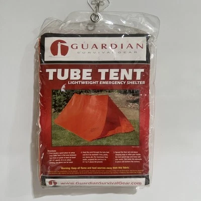 Guardian Survival Gear Tube Tent Lightweight Emergenct Shelter NEW IN PACKAGE - Image 1 of 4