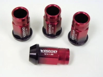 20 PIEZAS TUERCAS MAZDA PROTEGE 5 RACING 12X1.5 ROJO NEGRO Foto 1 de 1