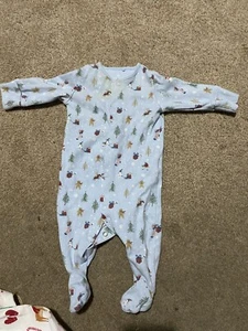 christmas festive babygrow up to 3 months Next - Picture 1 of 3