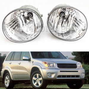 2X Luz antiniebla de conducción para parachoques delantero Toyota RAV4 2004-2005 lente transparente - Imagen 1 de 10