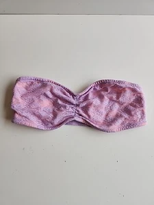 Victoria's Secret PINK Size m Bandeau Bra Pink Lace - Picture 1 of 8