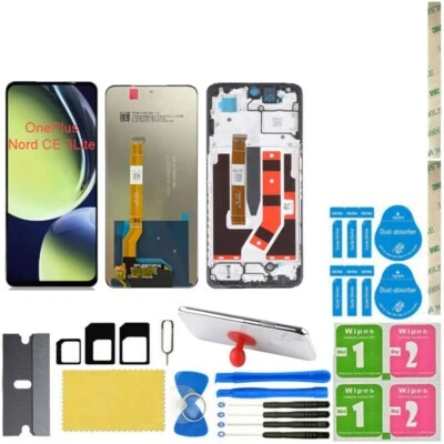 For OnePlus 1+ Nord CE 3 Lite LCD Display Touch Digitizer Screen  Assembly - Image 1 of 4