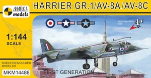 1/144 Fighter : Hawker Siddely Harrier Gr.1 / AV-8A [4 Options] 1st Gen: MARK1 - Picture 1 of 4