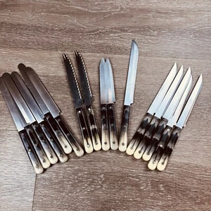 Cuchillos Goodwell Acero Inoxidable Cubiertos Ondas Cuerno Patrón Alemania 16 Piezas - Imagen 1 de 11