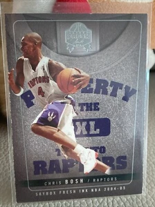 NBA 2004-05 Fleer Skybox Fresh Ink Toronto Raptors Property Of Chris Bosh - Picture 1 of 2