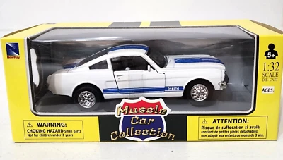 Muscle Car Collection 1:32 Shelby GT350 Diecast #50453 NewRay VINTAGE - Image 1 of 4