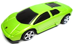 MAISTO LAMBORGHINI MURCIELAGO GREEN 1:64 DIECAST 3" CAR WITH SILVER RIMS - Picture 1 of 6