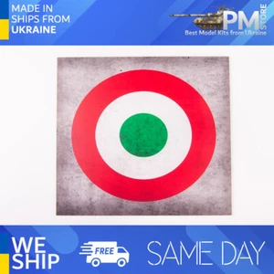 Kelik KS48026 1/48 Italia Roundel - Acrílico 3 mm (240 x 240 mm) (190 g) - Imagen 1 de 5