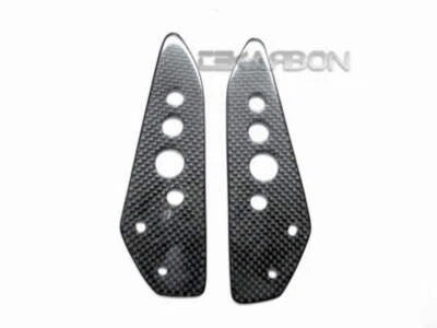 Placas de talón trasero de fibra de carbono Ducati Hypermotard 1100 (s) 2008-2012 Foto 1 de 4