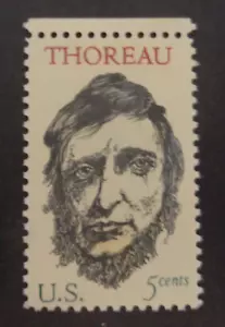 USA 1967 - 150 th Birth Anniversary Henry Thoreau (MNH) - Picture 1 of 1