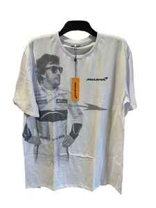 Camiseta Top McLaren F1 Fernando Alonso Foto Gráfica Para Hombre Talla Pequeña - Imagen 1 de 5