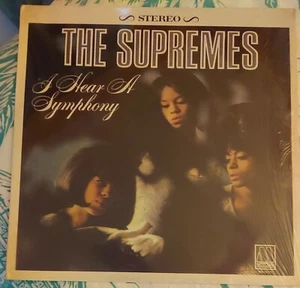 THE SUPREMES LP I HEAR A SYMPHONY MOTOWN DIANA ROSS SHRINK WRAP 1966 - Picture 1 of 2