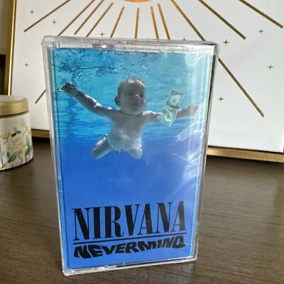 New NIRVANA Nevermind SEALED Cassette TAPE Silver Japan 2016 Limited RARE +++ - Image 1 of 4