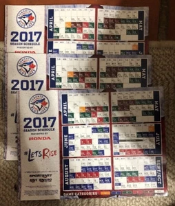 2017 Magnet Schedule Very Limited Toronto Blue Jays Stadium Giveaway  - Picture 1 of 2