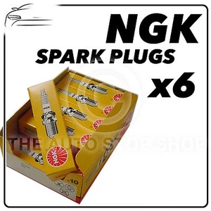 6x NGK Allumage Bougies Pièce Numéro DCPR7E Stock N°3932 Neuf Véritable - Picture 1 of 1