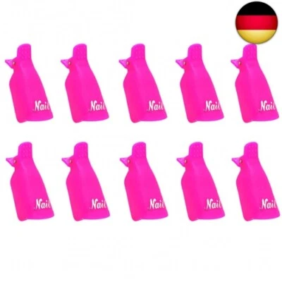 IME Nagellackentferner Clips Set, Nails Art Gel Cap Einweichen Clip UV Maniküre