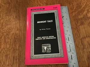 UNREAD old stock PULP SLEAZE 1st ed. paperback: MIDNIGHT TALES theisen - Picture 1 of 8