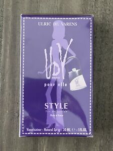 Ulric De Varens Style Eau De Parfum Natural Spray 30mL - Made in France