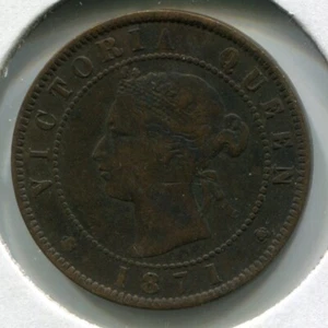 Foreign Coin - Prince Edward Island - One Cent 1871 - Picture 1 of 2